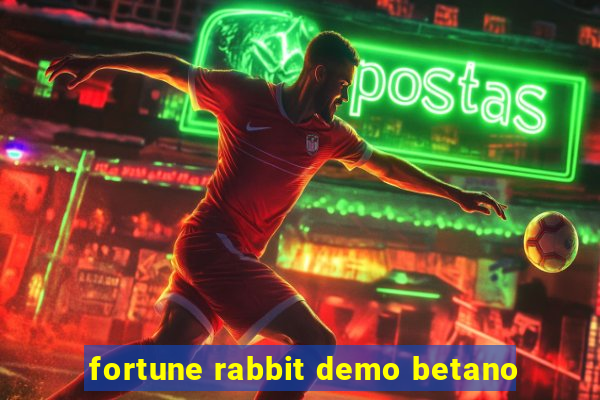 fortune rabbit demo betano